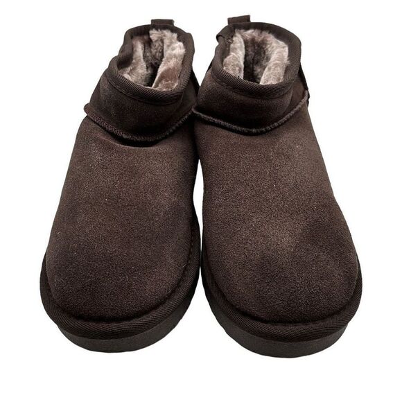 CUSHIONAIRE Women's pull on boot 8 TAUPE - Picture 2 of 7